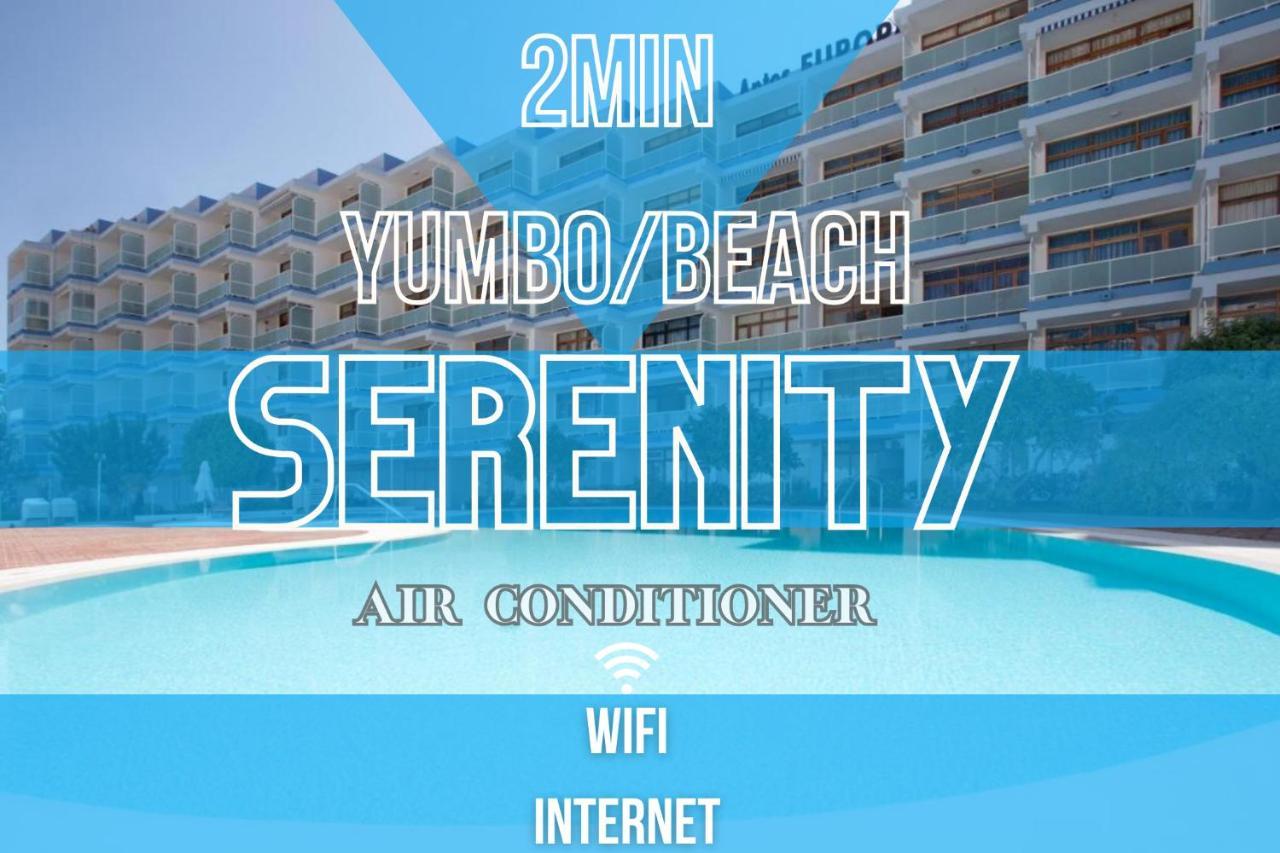 Serenity Yumbo: Beachside Apartment with Free Wi-Fi and Concierge Playa del Ingles  Exterior photo
